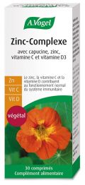 Zinc-Complex surplus capucine, vitamine C et vitamine D3